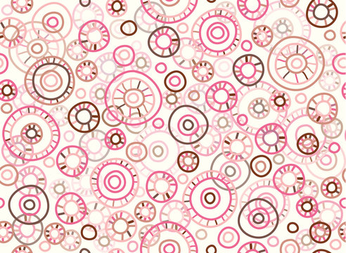 Seamless cute pattern. © rvika