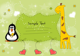 Baby Gl&uuml;ckwunschkarte