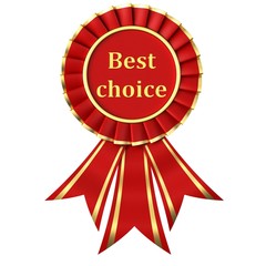 Red Ribbon Award labeled the best choice