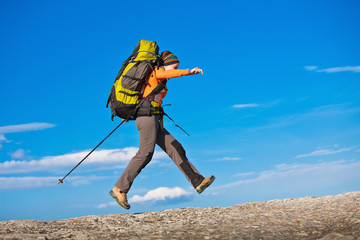 Hiking in the Crimea mountains