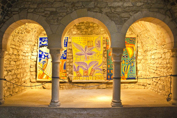 Baños arabes en el casco antiguo de Girona