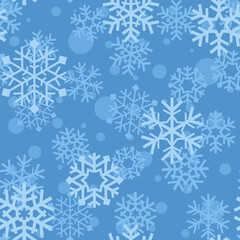 Snowflakes pattern