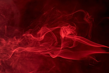 red smoke detail