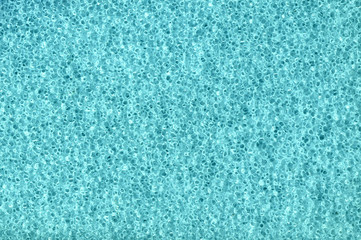 Fototapeta na wymiar Pianka niebieskie tło