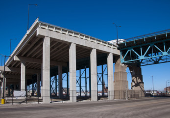 Fototapeta na wymiar Bridge Construction