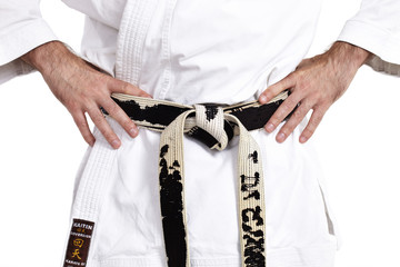 Karate, Knoten, Detail © Tran-Photography