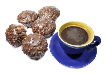 Magdalenas y café.