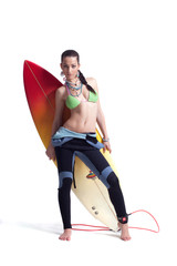 Sexy Surfer Girl