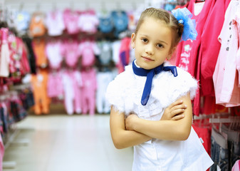 Young woman doing shopping