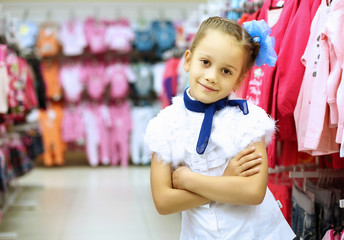 Young woman doing shopping