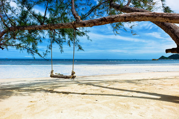 Swing on the beach
