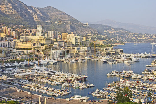 Panoramic view of Monaco