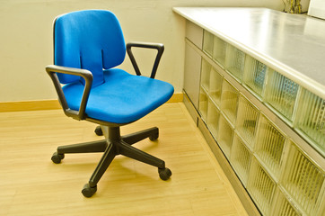 Chair with nobody in office
