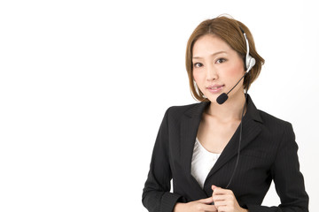 Beautiful business woman