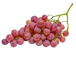 grapes isolated on white background