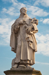 Statue on Charles bridge