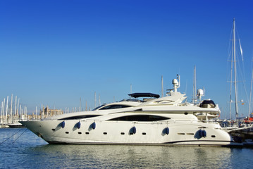 Fototapeta na wymiar Luxury Yacht in Majorca