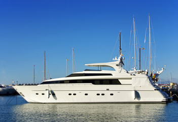 Fototapeta premium Mallorca Yacht