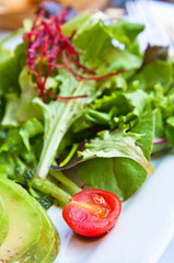 Delicious fresh salad