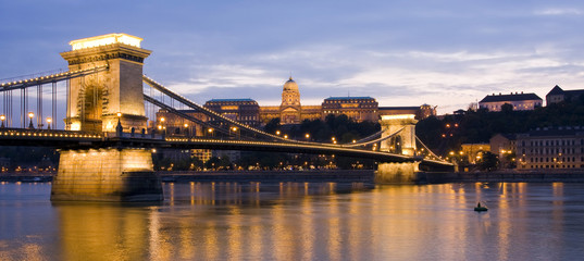 Budapest at night