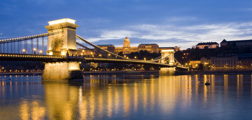 Fototapeta premium Budapest at night 3