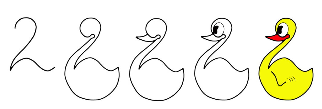 Short course in drawing ducks, tutorial