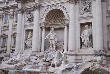 Fototapeta premium Heritage of Roma, Trevi's fountain