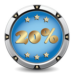 20 PERCENT ICON