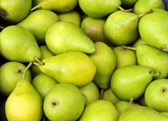 Fototapeten Green pears © robepco