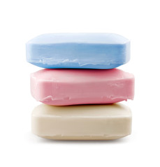Three color soap