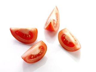 fresh sliced tomato