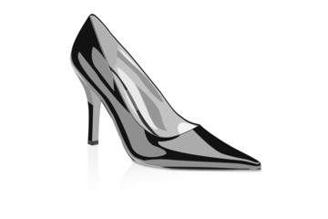 High heel woman shoe