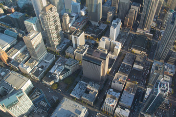 Aerial View - Seattle Downtown