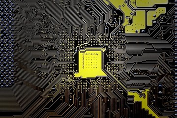 Computer electronic circuit.