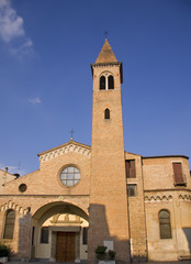 Fototapeta na wymiar Wieża kościoła w Padwie