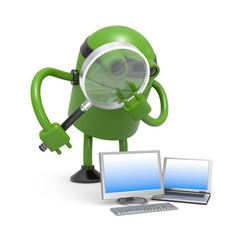 Fototapeta premium Advanced service