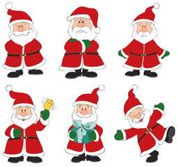 Weihnachtsmänner, Weihnachtsmann, Nikolaus, Weihnachten