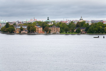 view on Kastellholmen island, Stockholm