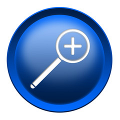 Obraz premium Magnifier button