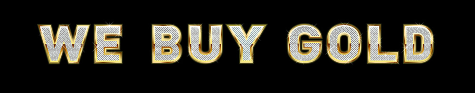 We Buy Gold Sign