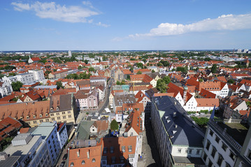 Augsburg city scape