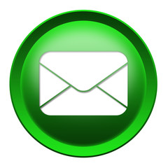 Mail envelope icon button