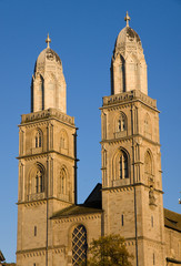 The towers of the Grossmunster