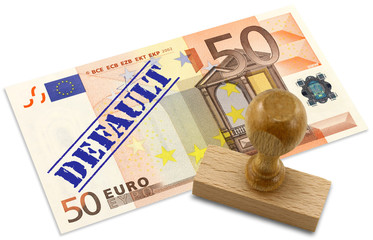 European Union financial crisis concept.