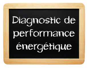Obraz premium Diagnostic de performance énergétique