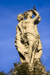 Trois Graces Fontain in Montpellier