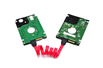 two hard disks