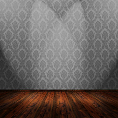 Contemporary room interior