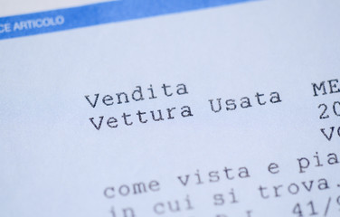 Vendita usato