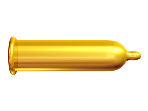 goldener Kondom
